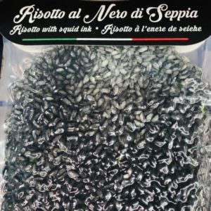 Risotto à l'encre de seiche